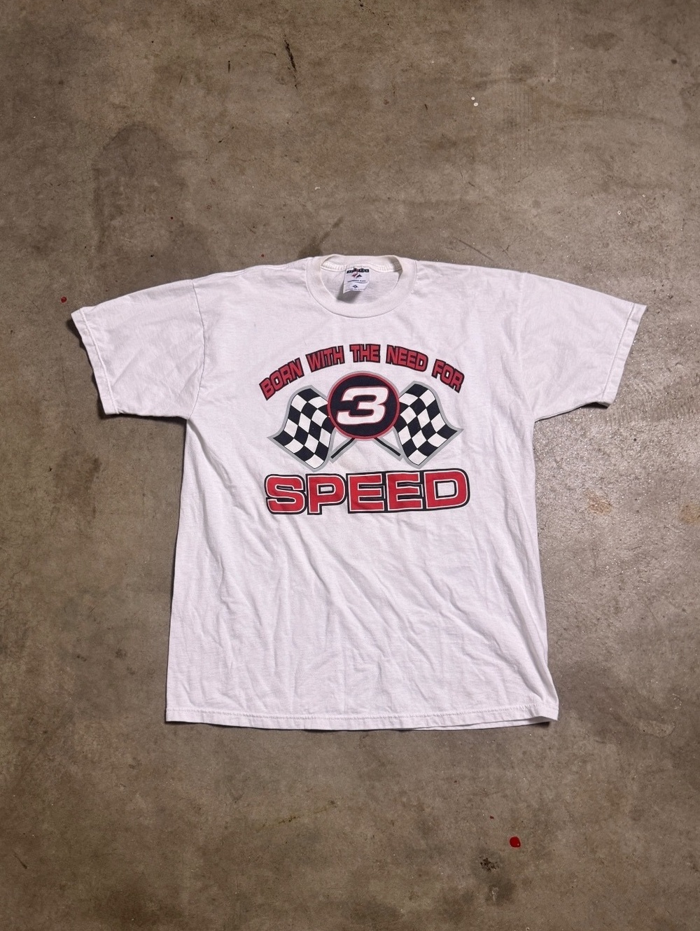 Vintage Jerzees NASCAR Dale Earnhardt Need For Speed T-Shirt